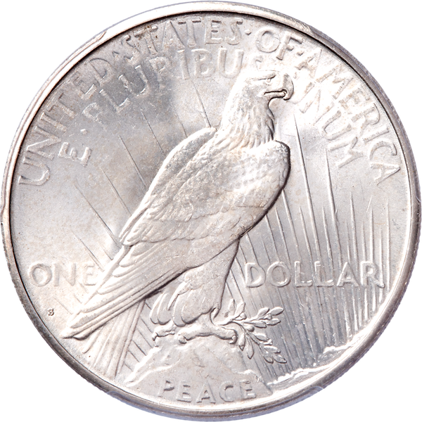 1924-S Peace Silver Dollar