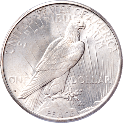 1924-S Peace Silver Dollar