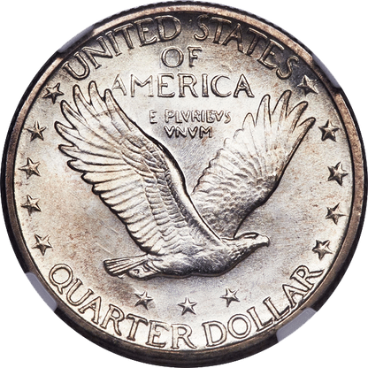 1918/7 S 25c Standing Liberty Quarter