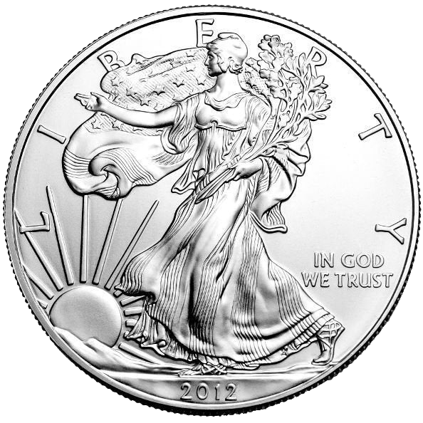 2012 1 oz American Silver Eagle Coin