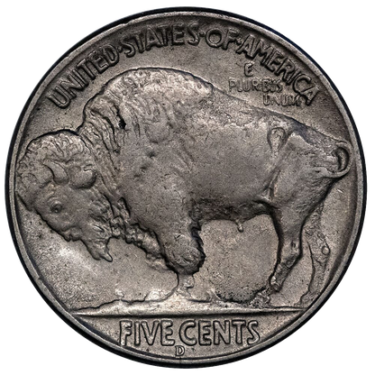 1937-D 3 Legs Buffalo Nickel