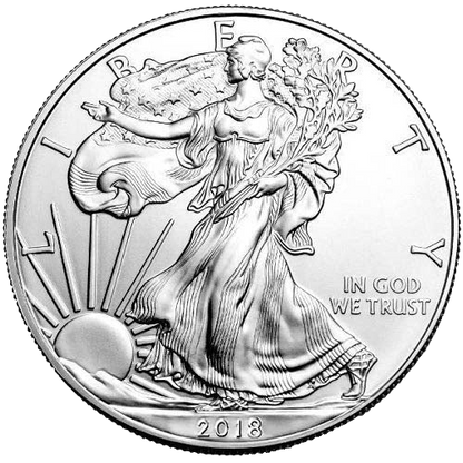 2018 1 oz American Silver Eagle Coin