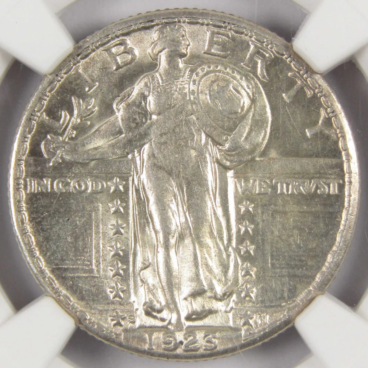 1923-S 25c Standing Liberty Silver Quarter