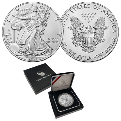 2021 1 oz American Silver Eagle BU