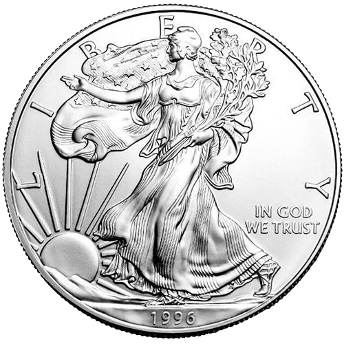 1996 1 oz American Silver Eagle Coin