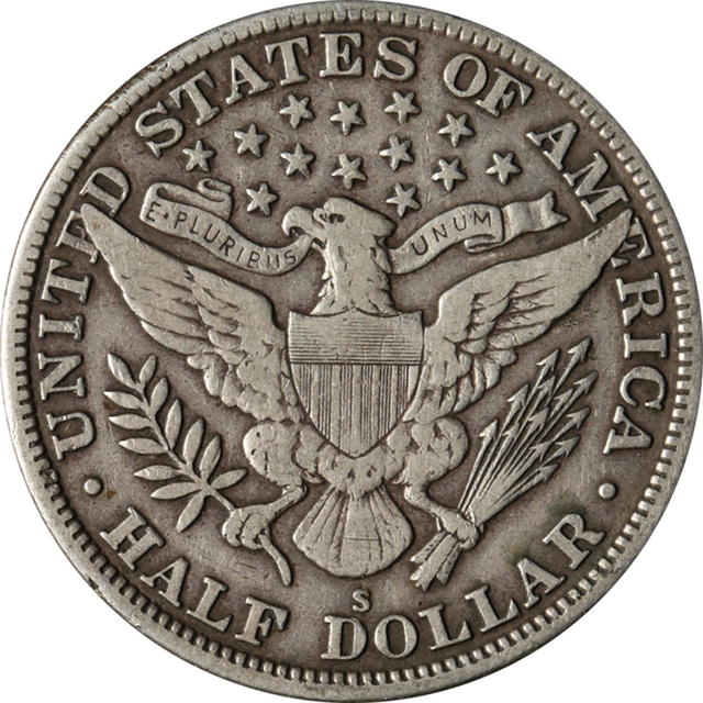 1915 Barber Dime