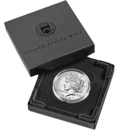 2021 Peace Silver Dollar High Relief First Day of Issue